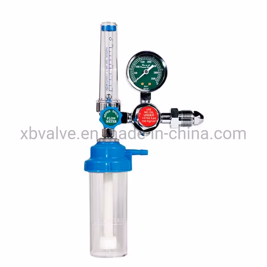 工場直販 圧力医療用酸素調整器 ガスメーター 酸素ガス調整器 流量計 流量計付 ブルノーズ型 酸素ボンベバルブ